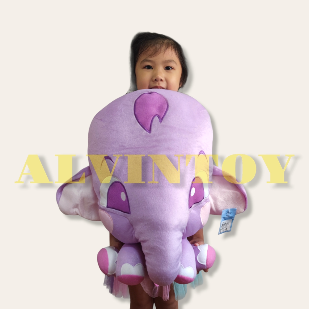 ตุ๊กตาช้างกอแก้วหัวโต 16 นิ้ว