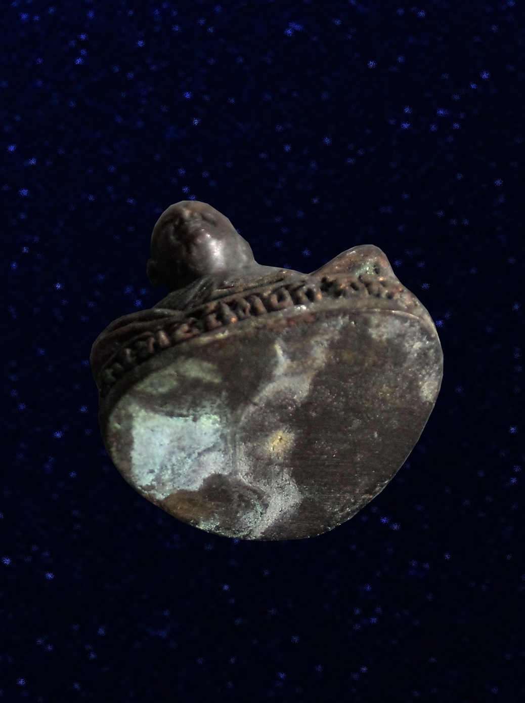 พระรูปหล่อ หลวงพ่อสมยศ วัดหลุมข้าว โคกสำโรง จ.ลพบุรี