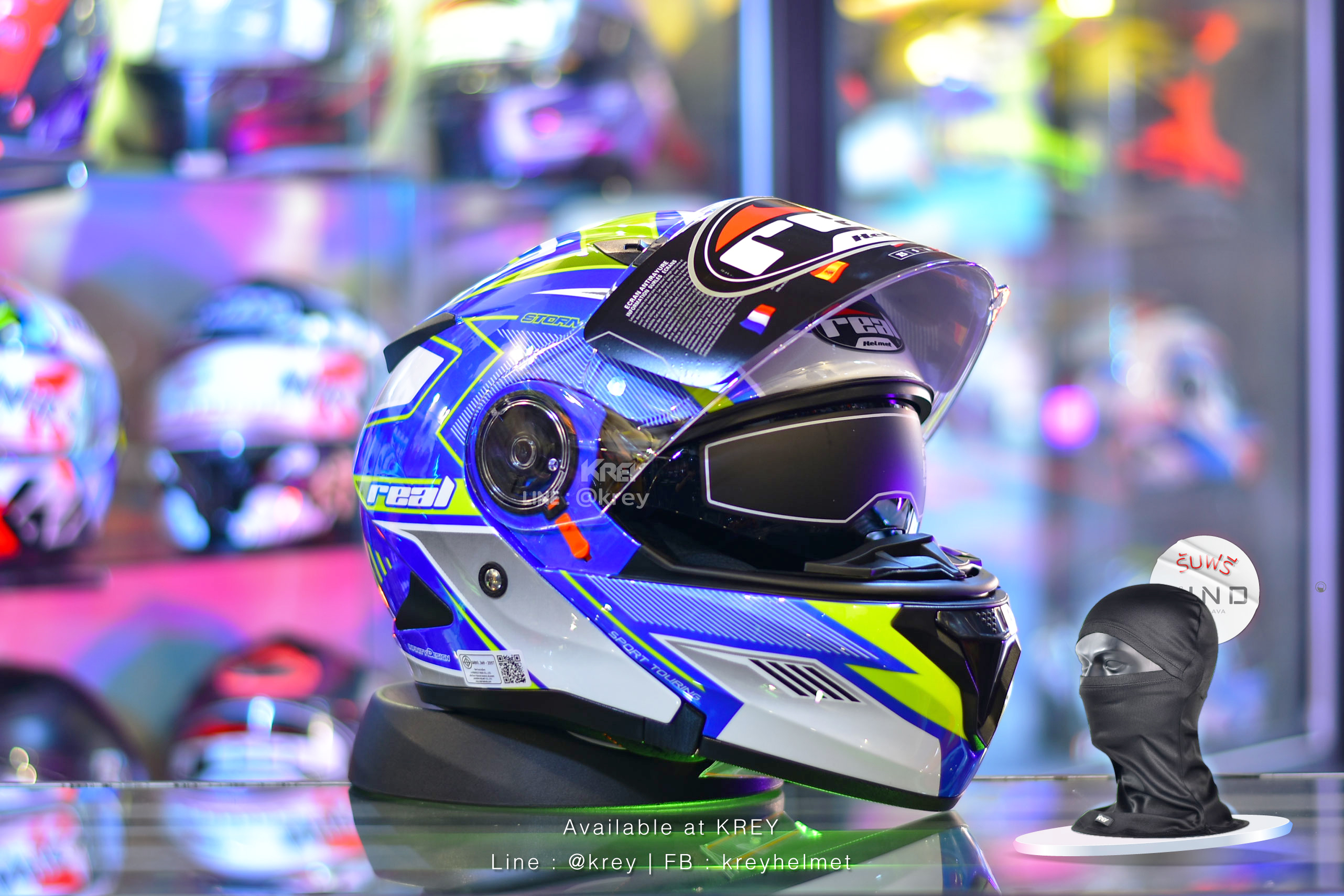 Real model Storm Eagle Force Blue Yellow