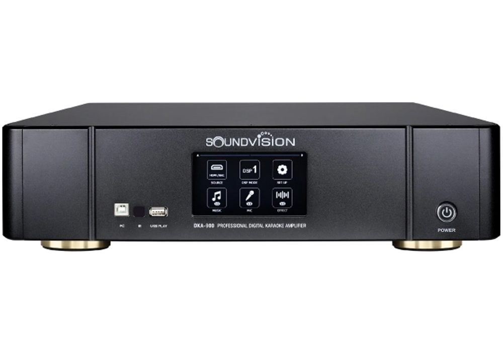 SOUNDVISION DKA-900 *ของแท้รับประกัน 1ปี* Karaoke Amplifier, แอมป์คาราโอเกะ บลูทูธ, 2×450W, Built-in DSP, รองรับ 4K HDMI ARC
