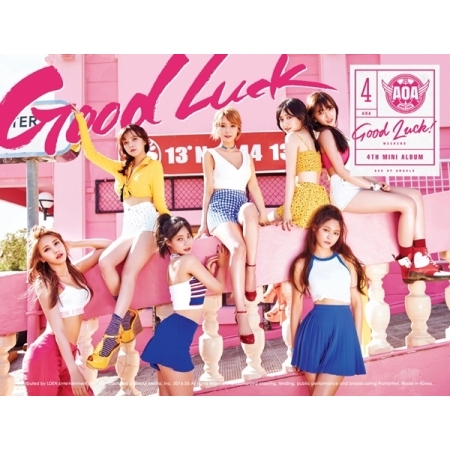 ( Pre-Order ) AOA 4th Mini album 'Good Luck' WEEK ( B ver ) วางจำหน่าย 17 / 5 / 2016