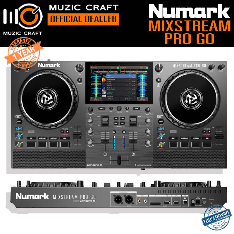 Numark Mixstream Go *ของแท้รับประกัน 1ปี* DJ Controller, ดีเจ คอนโทรลเลอร์