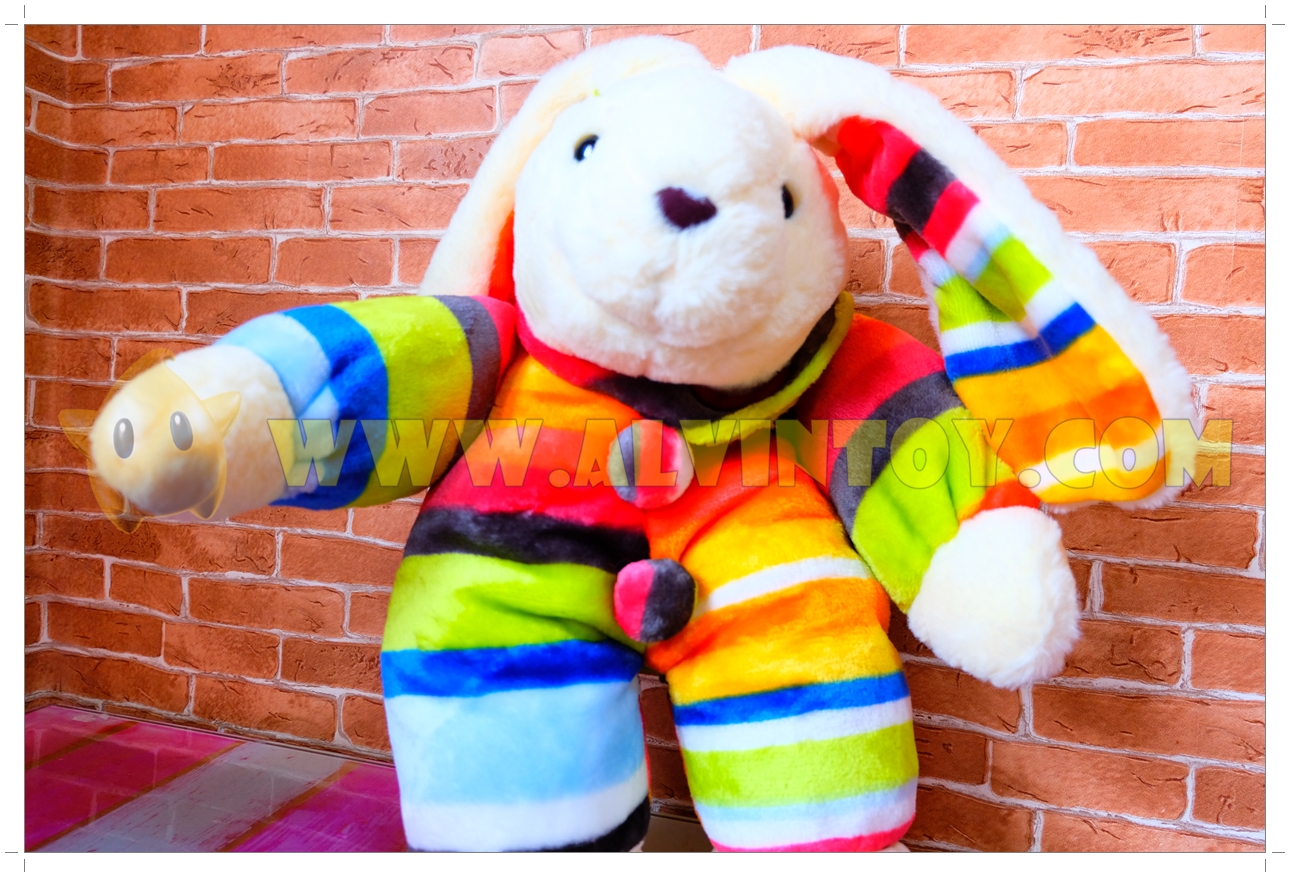 ตุ๊กตากระต่ายสีรุ้ง AL1