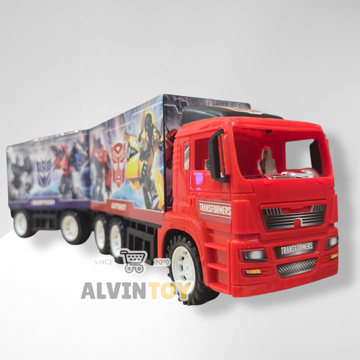 ทรานฟอร์เมอร์ รถบรรทุก Transformers คันใหญ่ ผลิตจากวัสดุคุณภาพดี แข็งแรง ส่งเร็ว มีของแถม