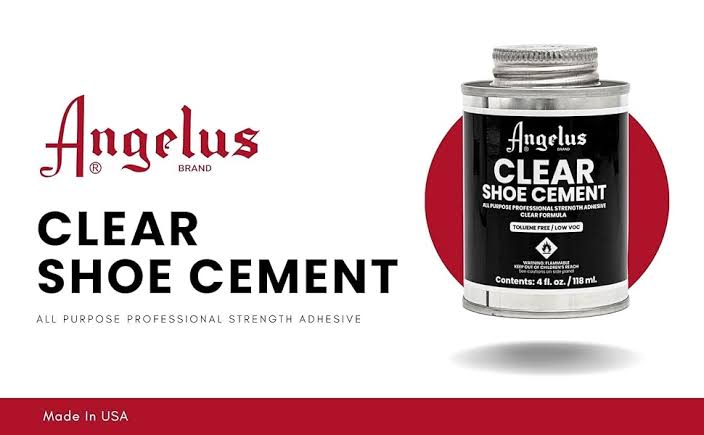 Angelus clear shoe cement กาวซ่อมรองเท้า ของแท้ usa 🇺🇸