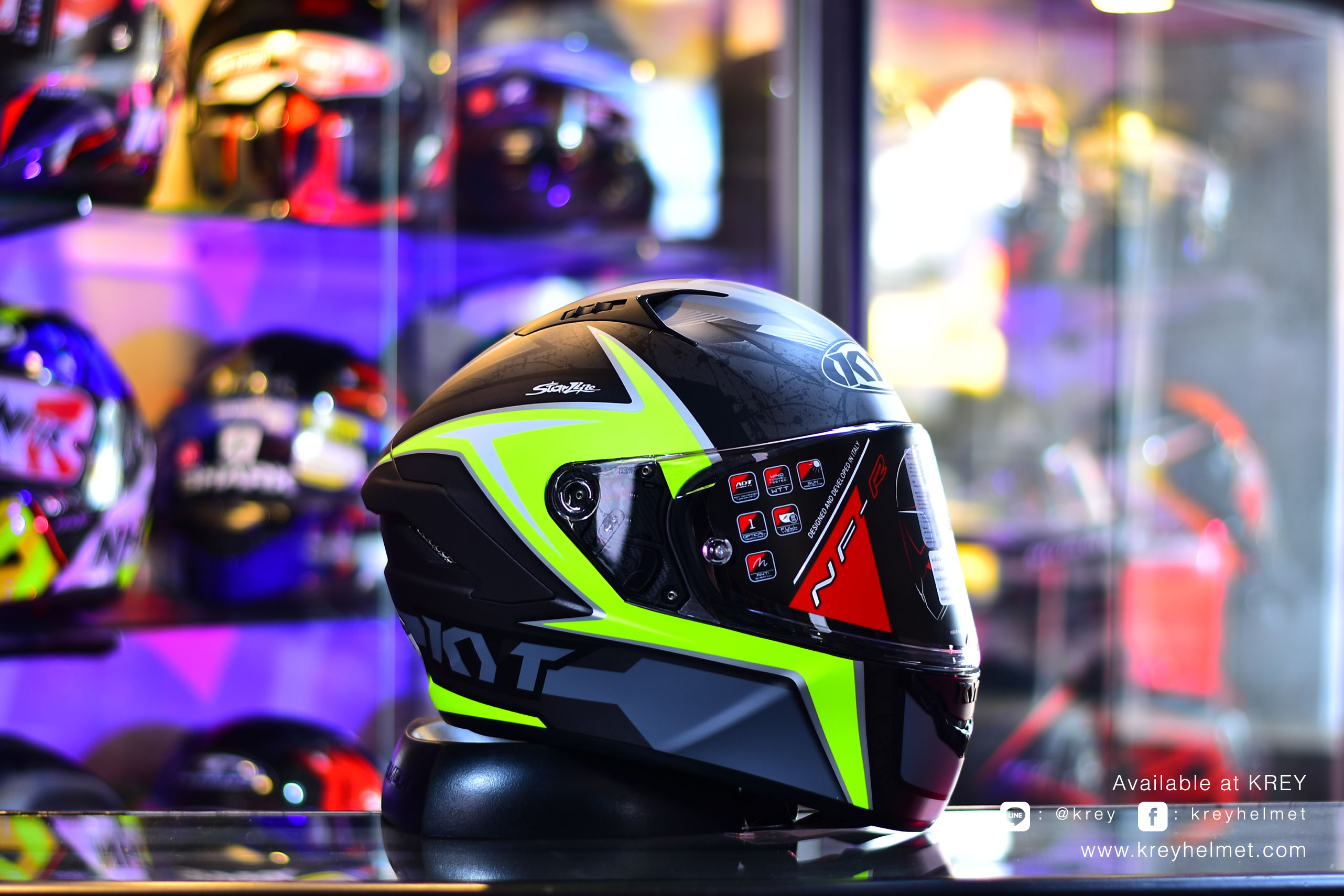 KYT model NFR Mindset Matt Anth Yellow