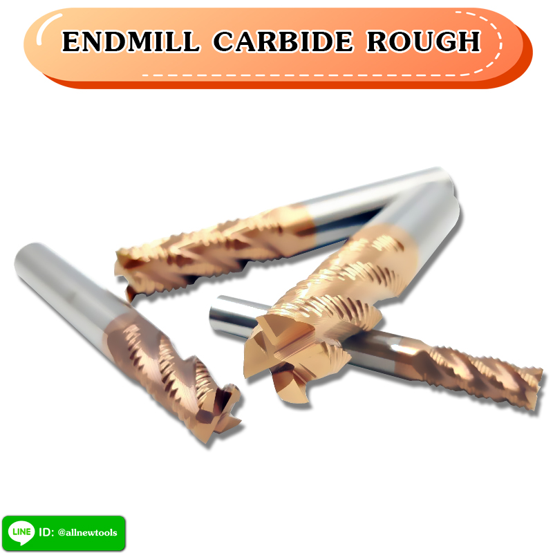 ENDMILL CB ROUGH 4F 55HRC