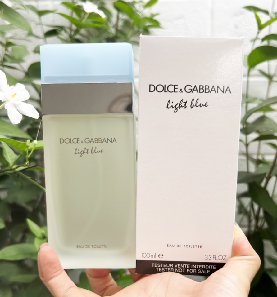 น้ำหอมไซส์ใหญ่ Dolce & Gabbana Light Blue EDT 100ml. [กล่อง/Tester]