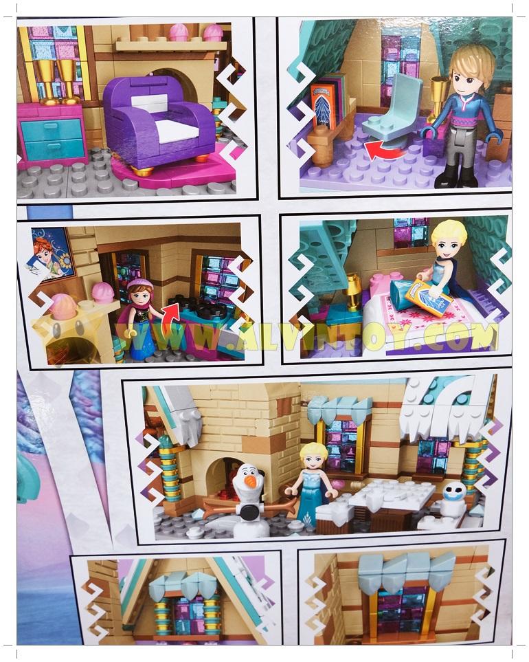 ชุดตัวต่อ Frozen - เลโก้ โฟรเซ่น 1087 ชิ้น