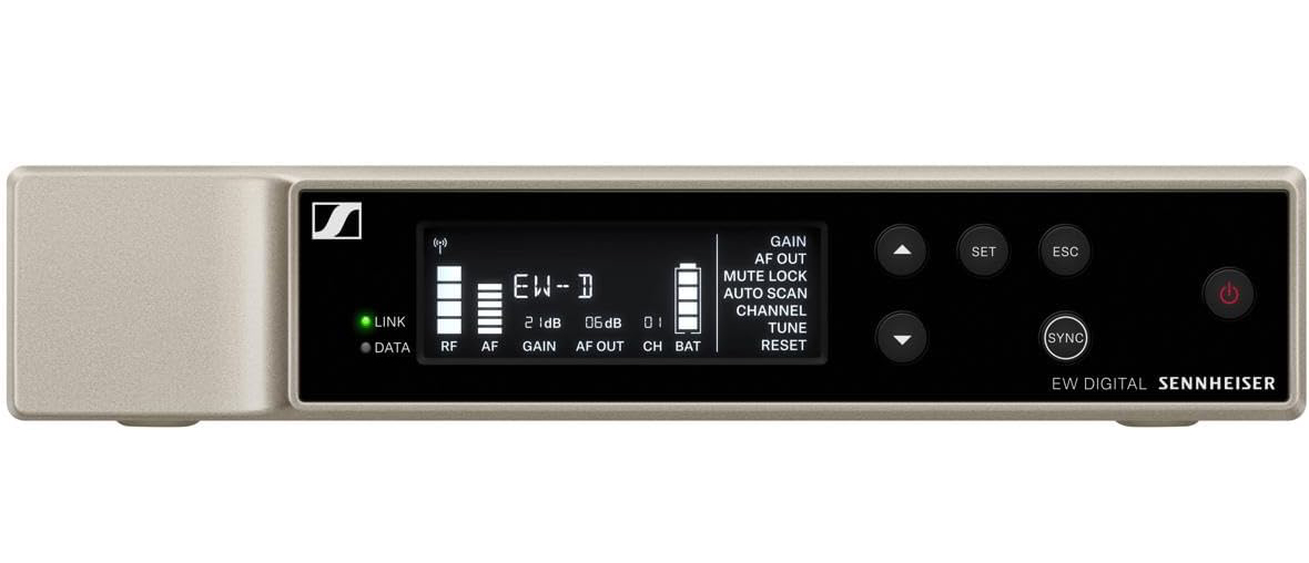 Sennheiser EW-D EM *ของแท้รับประกัน 1ปี* Digital Wireless Microphone Receiver, อุปกรณ์รับสัญญาณไมโครโฟนไร้สาย
