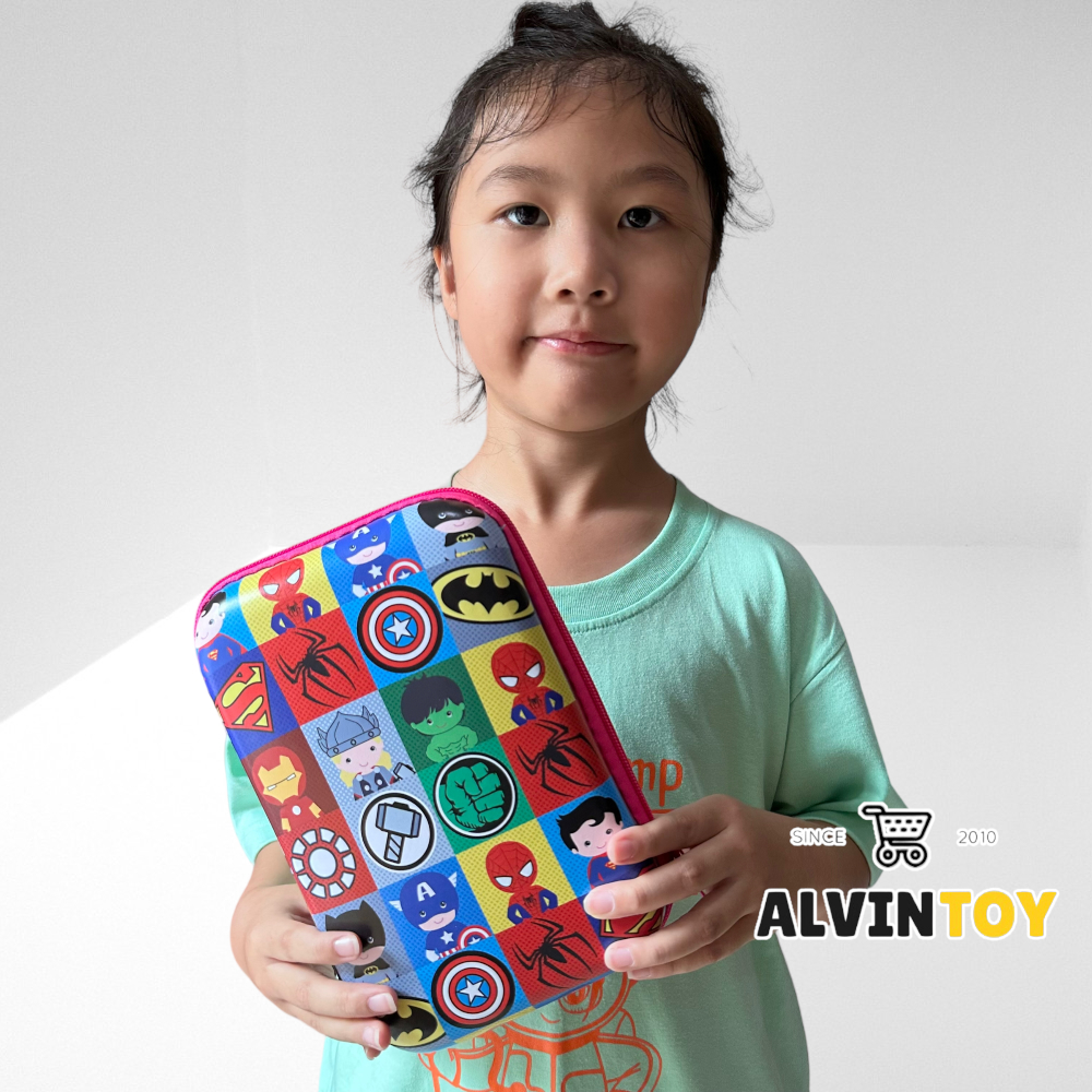 กระเป๋าดินสอไฟเบอร์ซิปรอบ Avenger - อเวนเจอร์