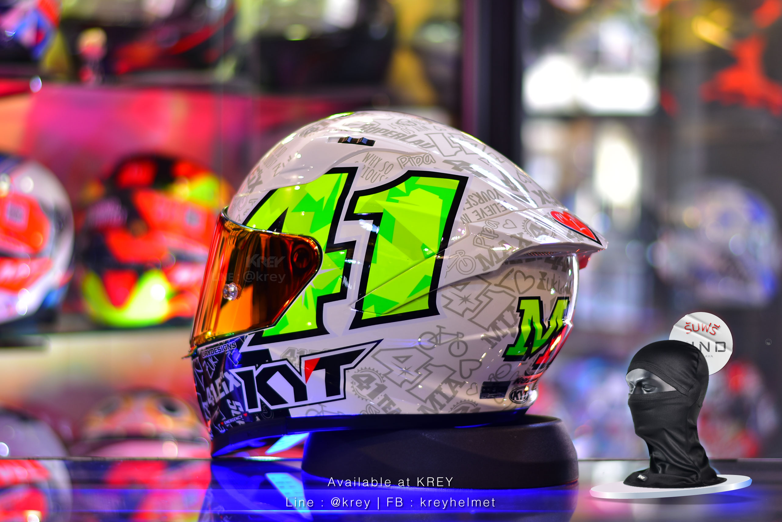 KYT model STRIKER ESPARGARO 2021 REPLICA