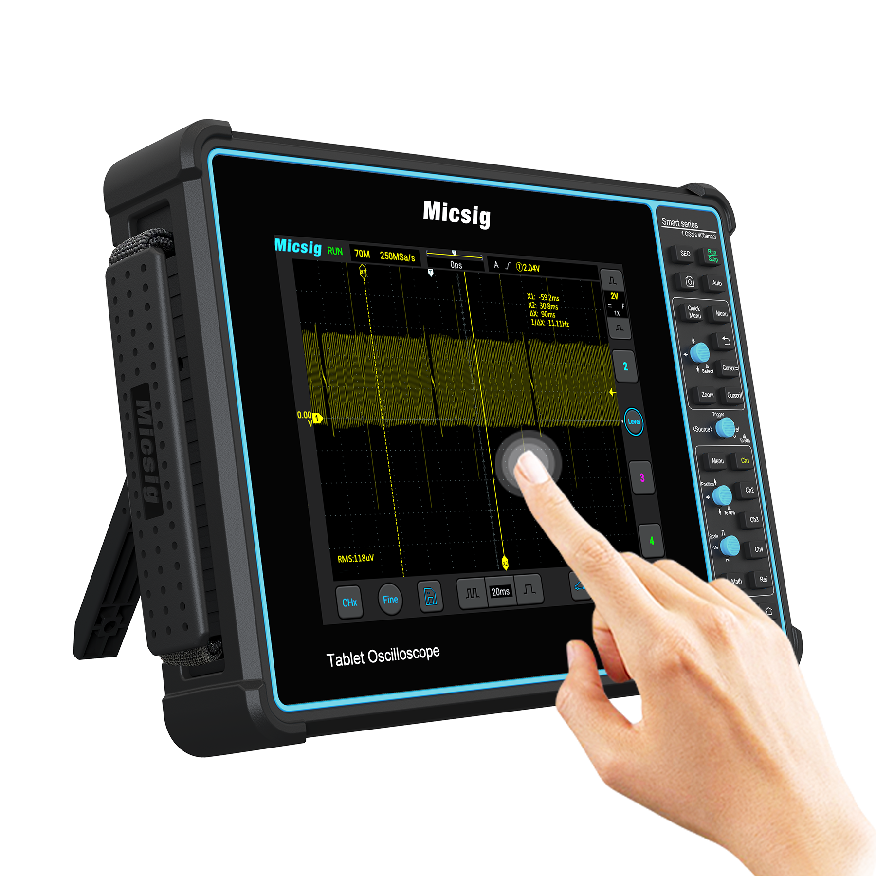 ออสซิลโลสโคป Oscilloscope SATO1004
