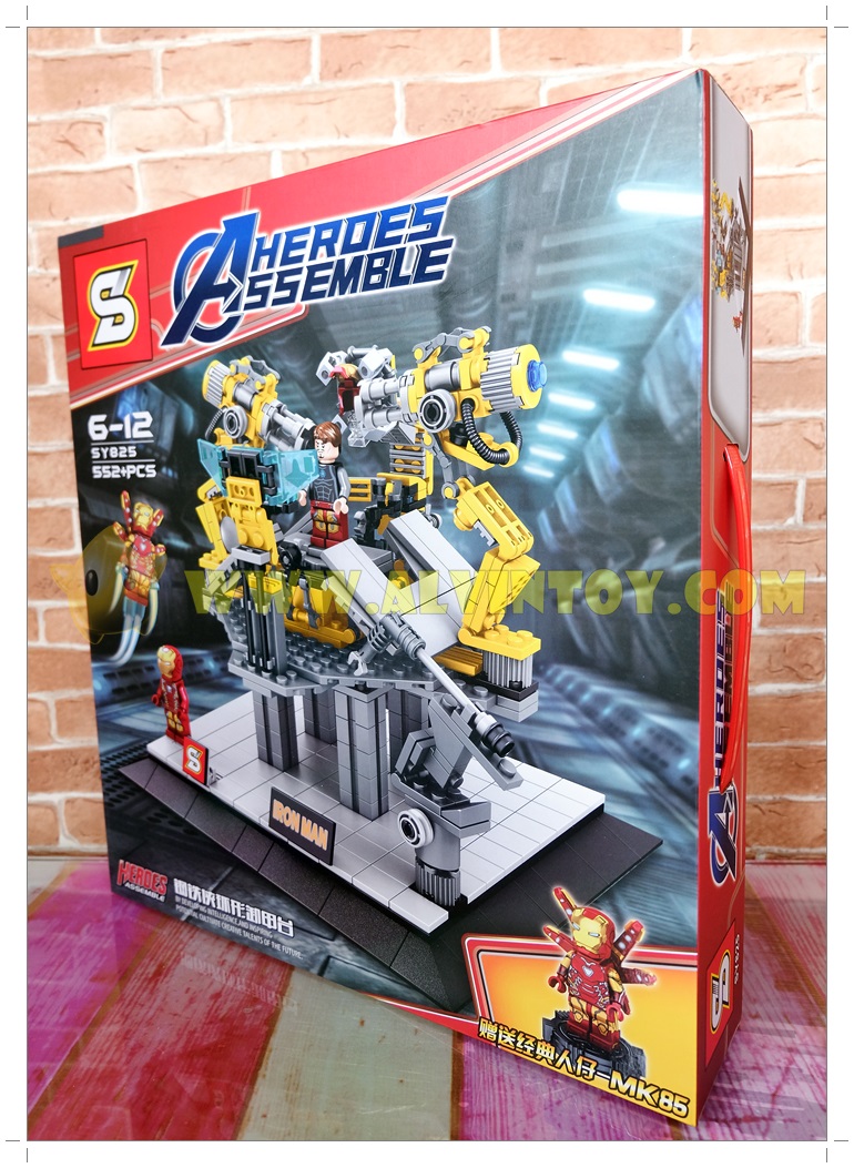 ชุดตัวต่อ Lego Iron Man Heroes 552 ชิ้น