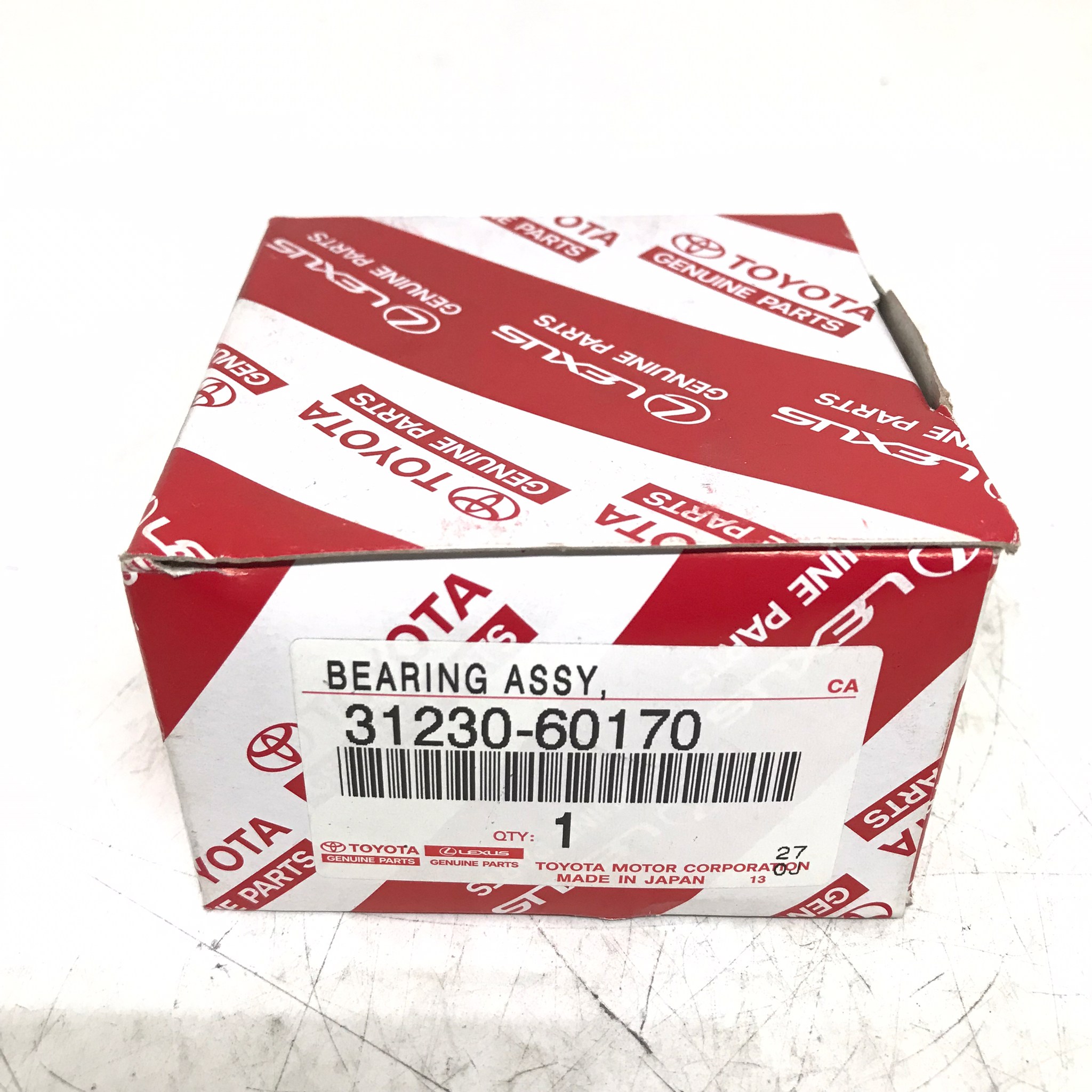 (แท้ศูนย์) ลูกปืนคลัทช์ TOYOTA 1KD / VIGO 3000 / COMMUTER ดีเซล / VIGO SMART โตโยต้า วีโก้ / ตู้คอมมูเตอร์ดีเซลหัวปี๊บ ตัวแรก เบอร์ 31230-60170 ยี่ห้อ TOYOTA (Clutch Bearing)