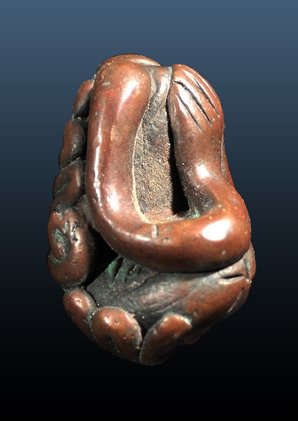 พระปิดตา นครศรีธรรมราช เนื้อทองแดงเถื่อน