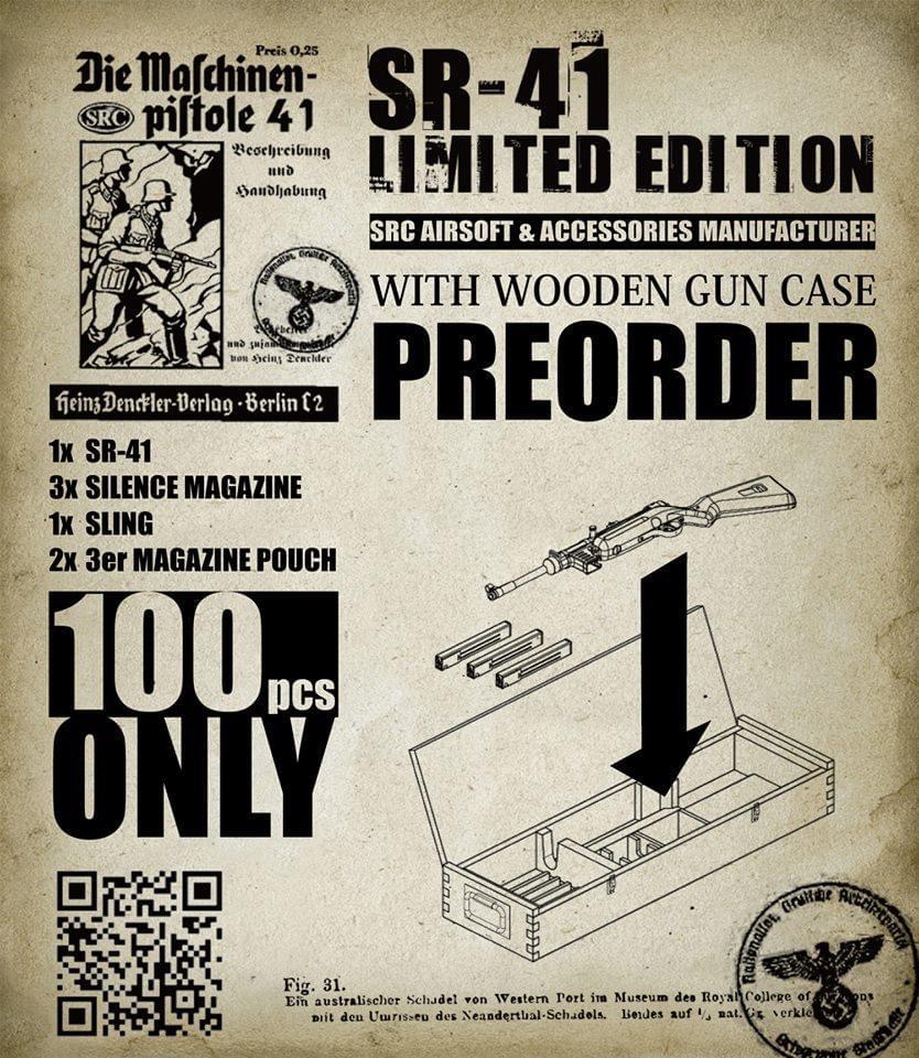 SR41 LIMITED EDITION 100 ONLY