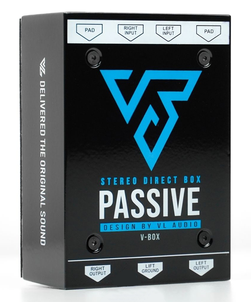 VL Audio Vbox Stereo Passive MKII *ของแท้รับประกัน 1ปี* DI Box, ดีไอบ็อกซ์