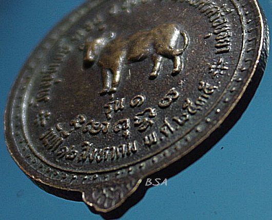 เหรียญหลวงพ่อเงินเด่น วัดขุนทิพย์ รุ่นแรก ปี 35 อยุธยา