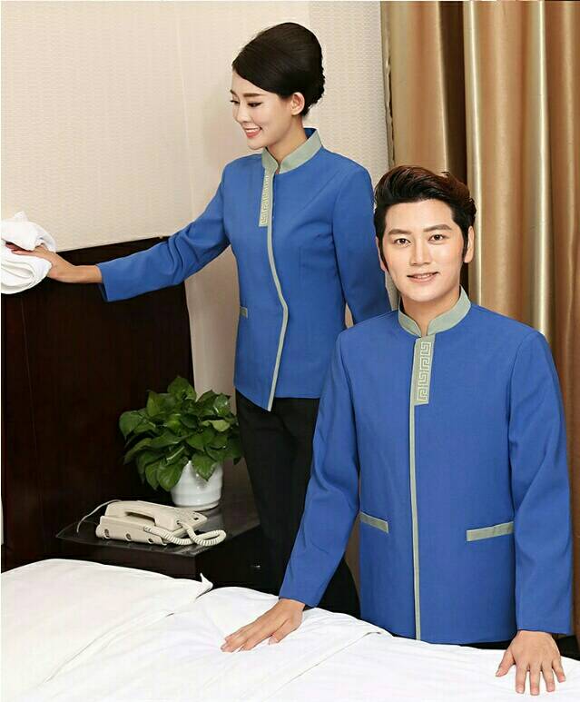 เสื้อแม่บ้าน พ่อบ้าน พนักงานทำความสะอาด