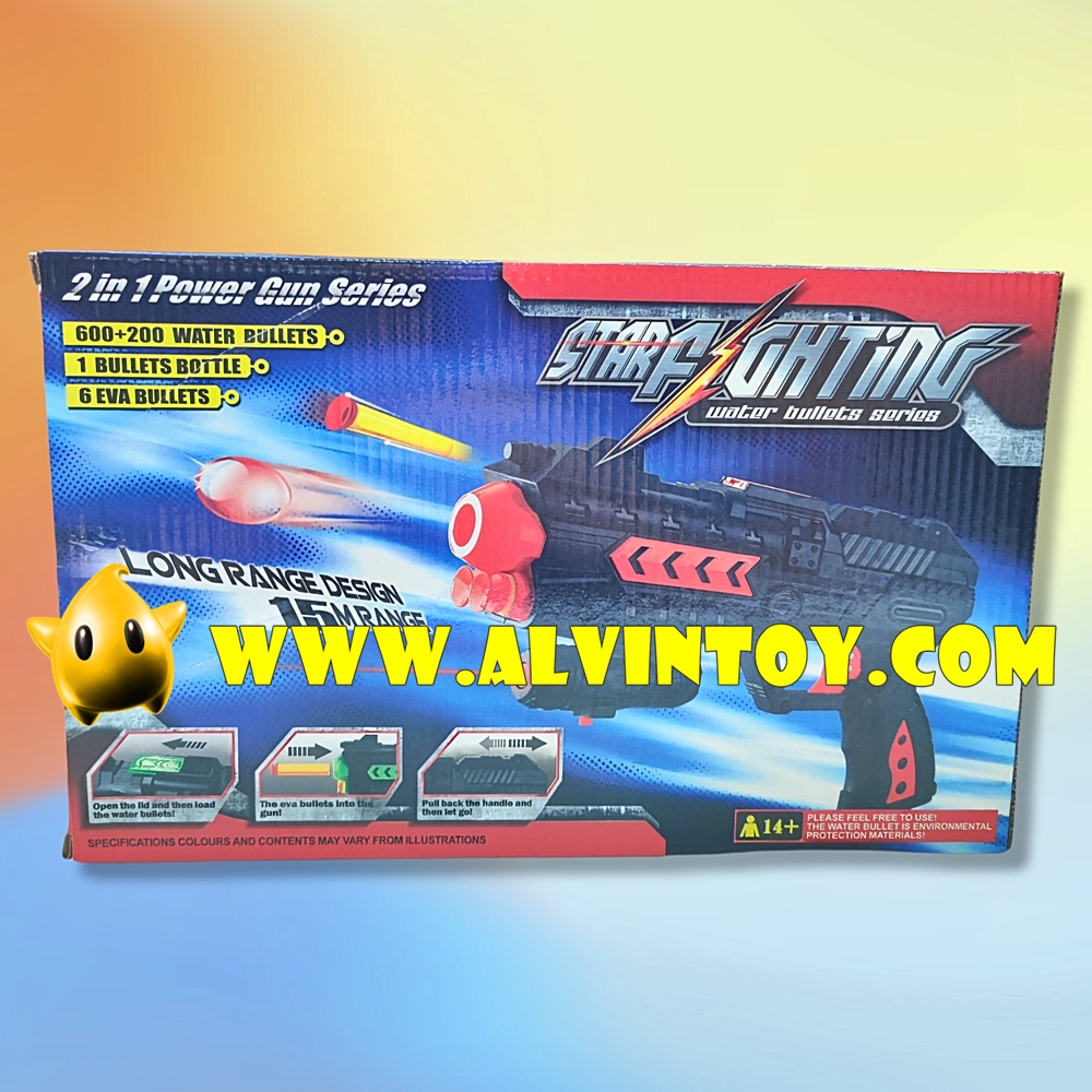 ของเล่นปืนยิงเจล ปืนเนิฟ Shoot Gun Star Fighting