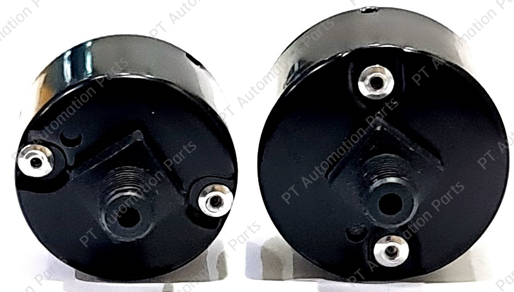 Pressure Gauge SMC G36-10-01 G46-10-01 เกจวัดแรงดันลม แบบเข็ม Range 0-1MPa (0-10bar) Port size R1/8 เกลียวหลัง ตัวผู้ 1หุน