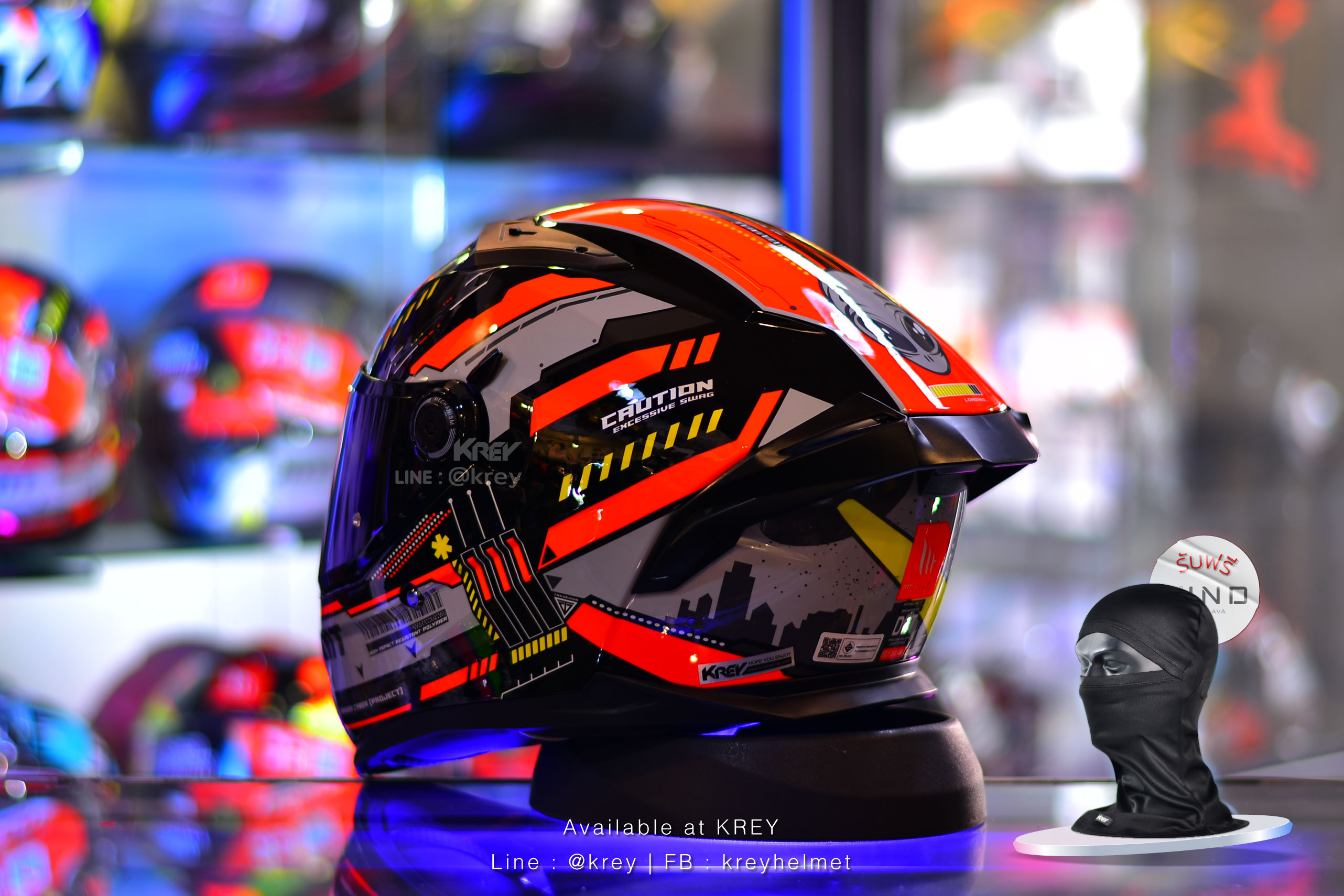 MT model BRAKER SV CYBER GLOSSY RED