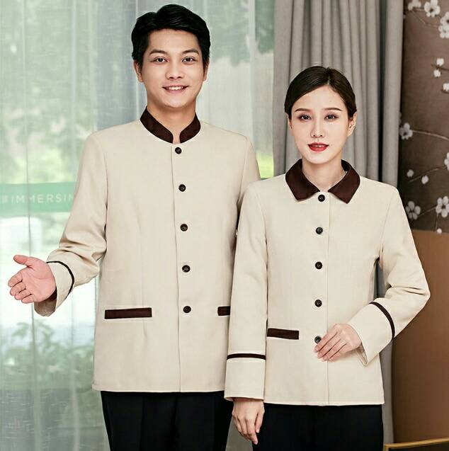 เสื้อแม่บ้าน พ่อบ้าน พนักงานทำความสะอาด