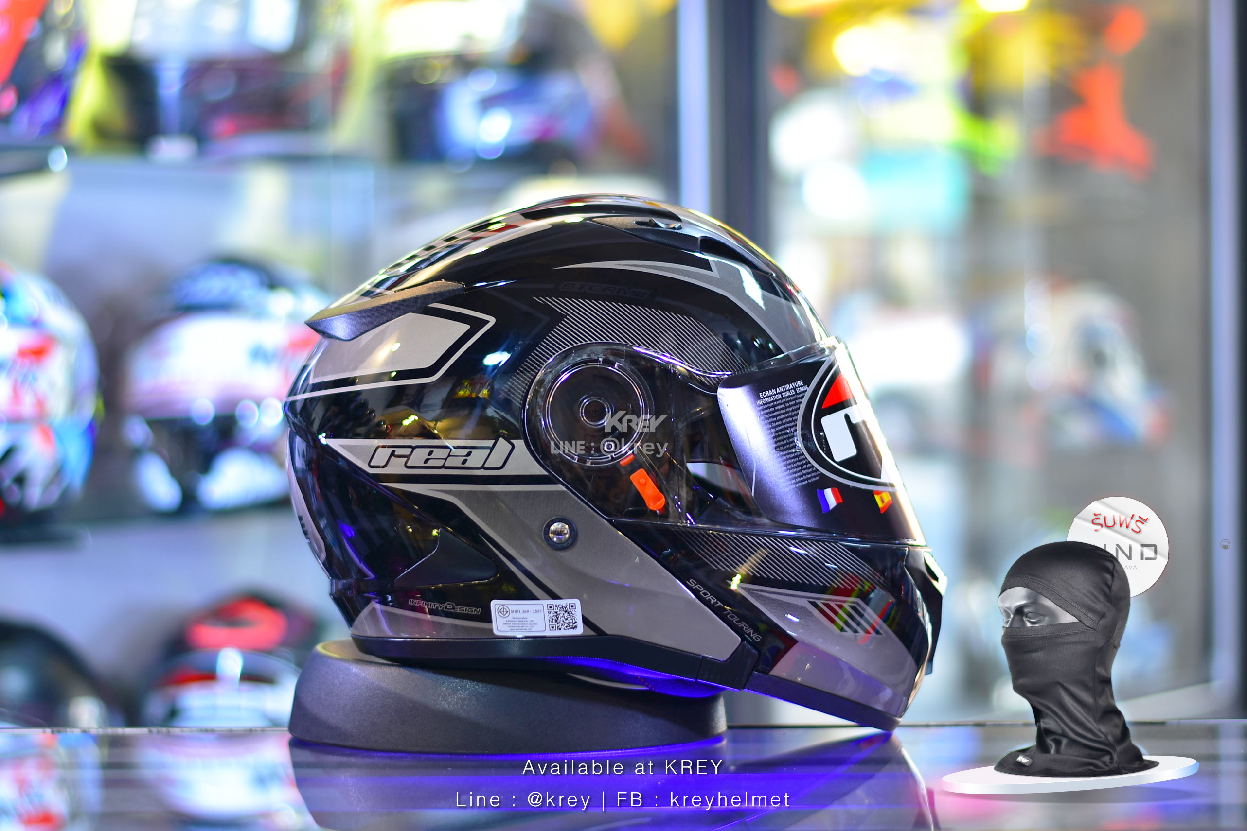 Real model Storm Eagle Force Black Grey