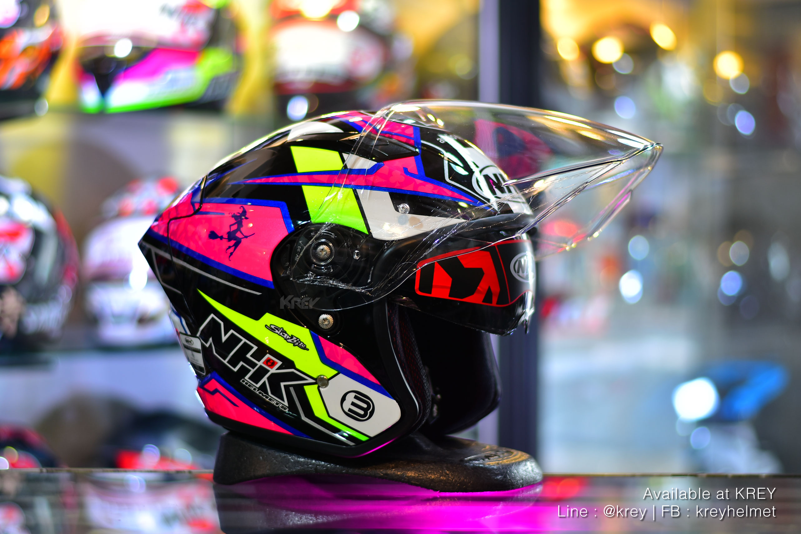 NHK model S1 GP PRO Alonso Lopez Black Pink