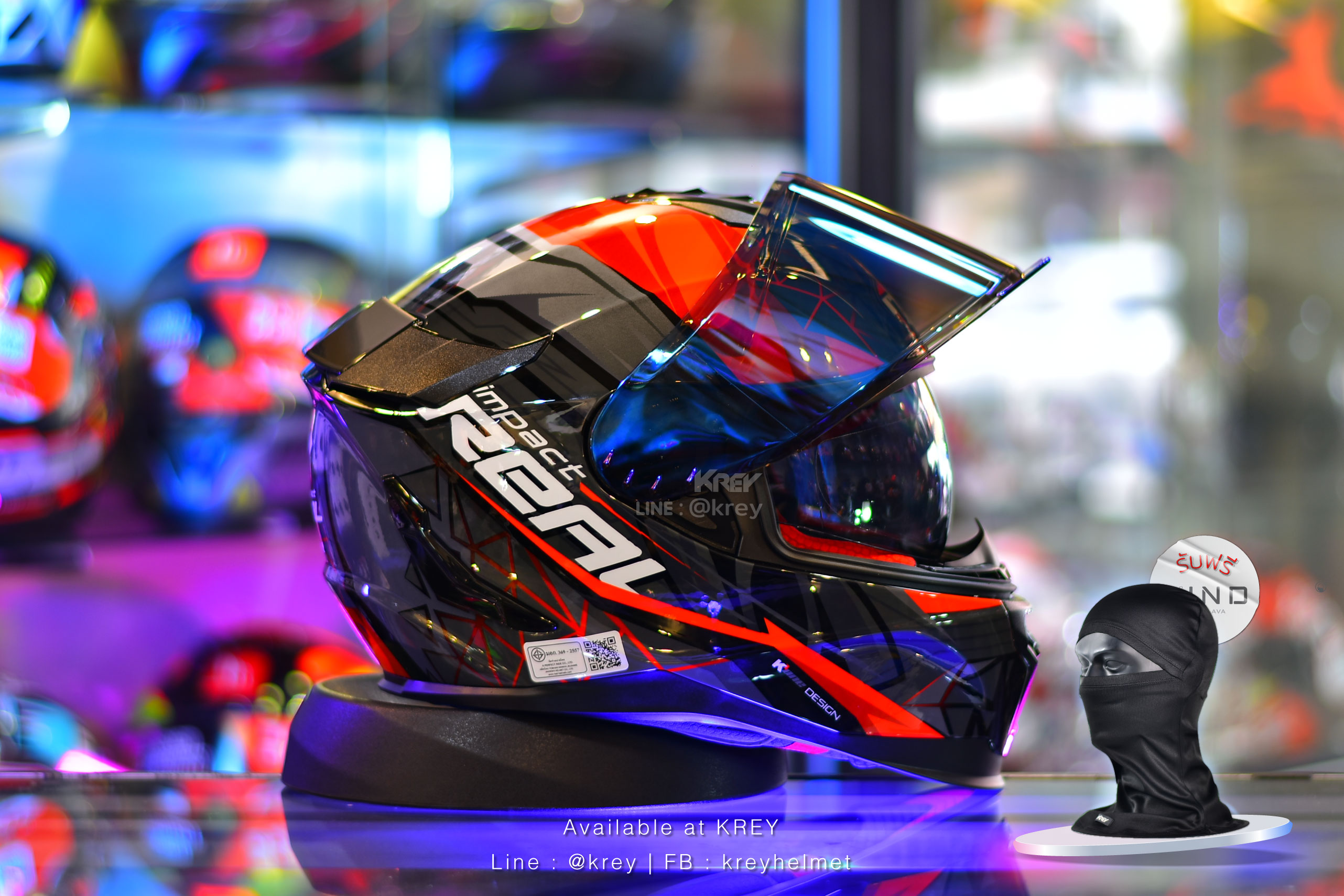 Real model Hurricane Impact Red