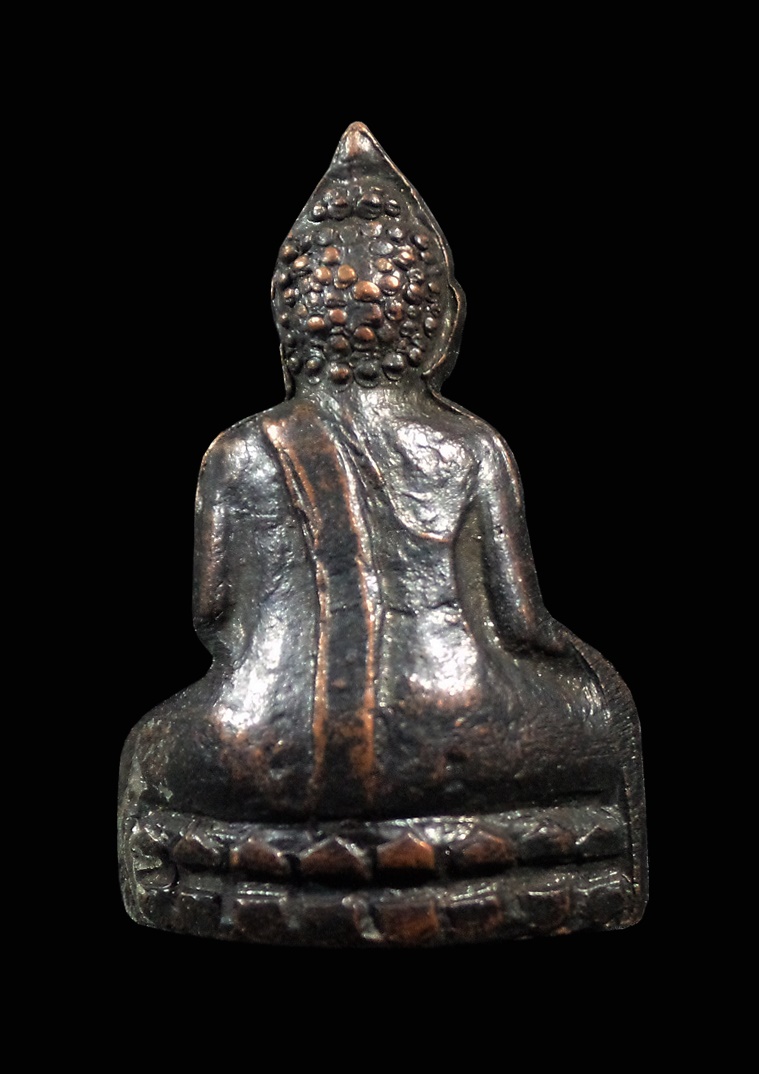 รูปหล่อปั้มหลวงพ่อสัมฤทธิ์ วัดเขาสมอคอน ลพบุรี ปี2512 ออกวัดปากคลองบางคู้ หลวงพ่อบุญมี ปลุกเสก