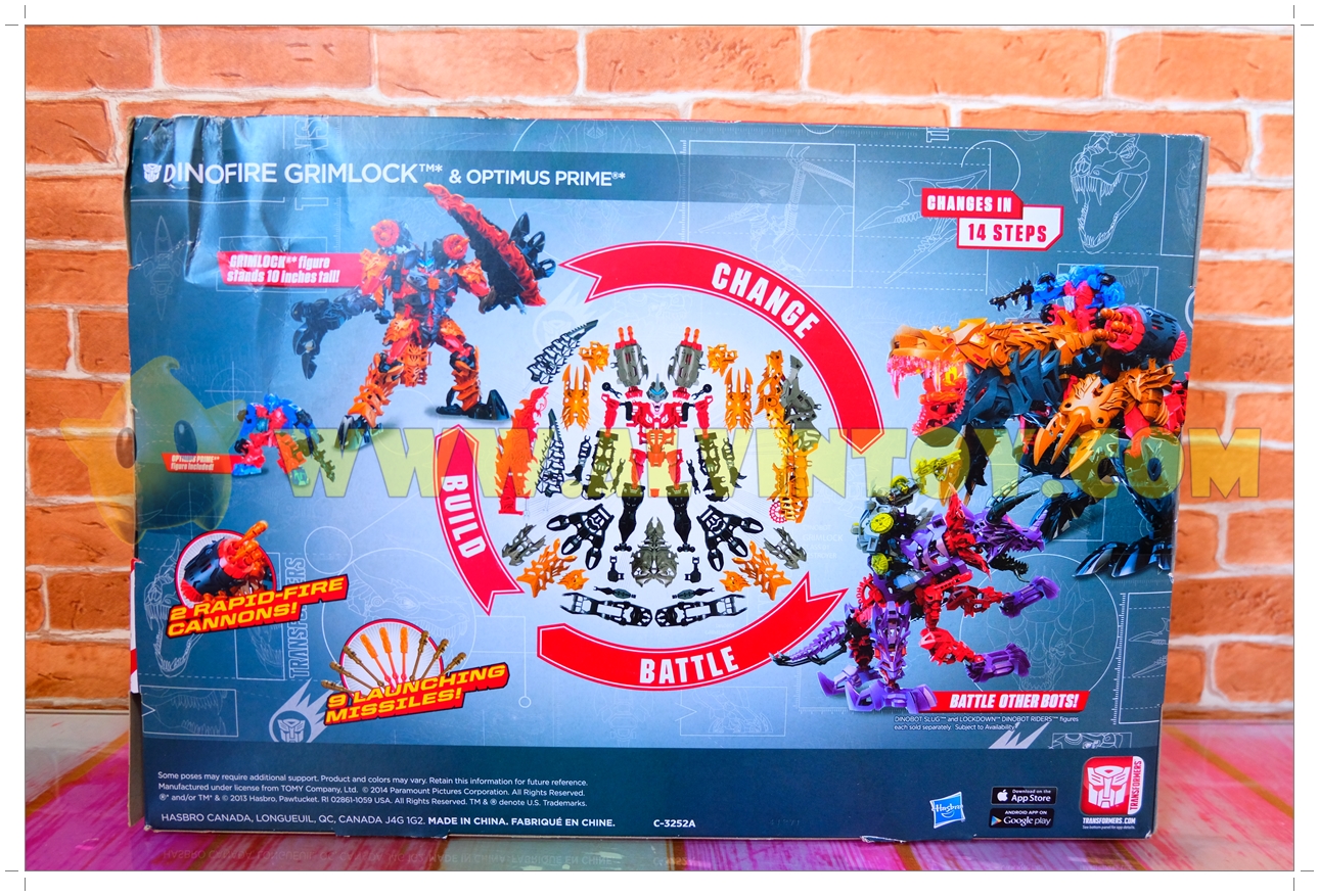 Grimlock Transformers Construct Bots