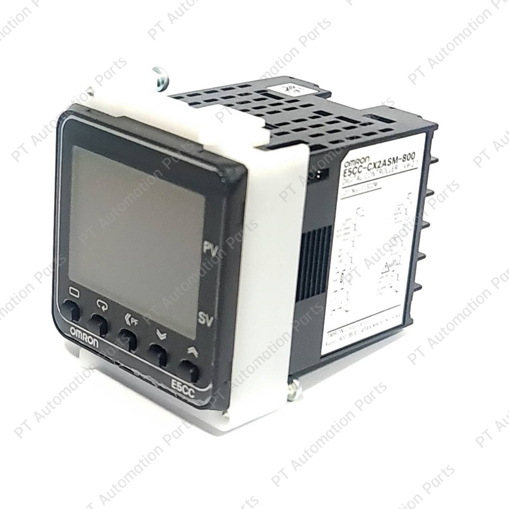 เครื่องควบคุมอุณหภูมิแบบดิจิตอล OMRON E5CC-CX2ASM-800 Digital Temperature Controller 1x Linear Current Output, 2x Auxiliary Output, 100-240VAC, Multi-Range, Size 48×48mm, Ver.2.1 E5CC