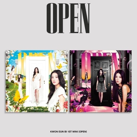 ( Pre-Order ) Kwon Eunbi 1st Mini OPEN Set 2 ver + Poster วางจำหน่าย 25 / 8 / 2021