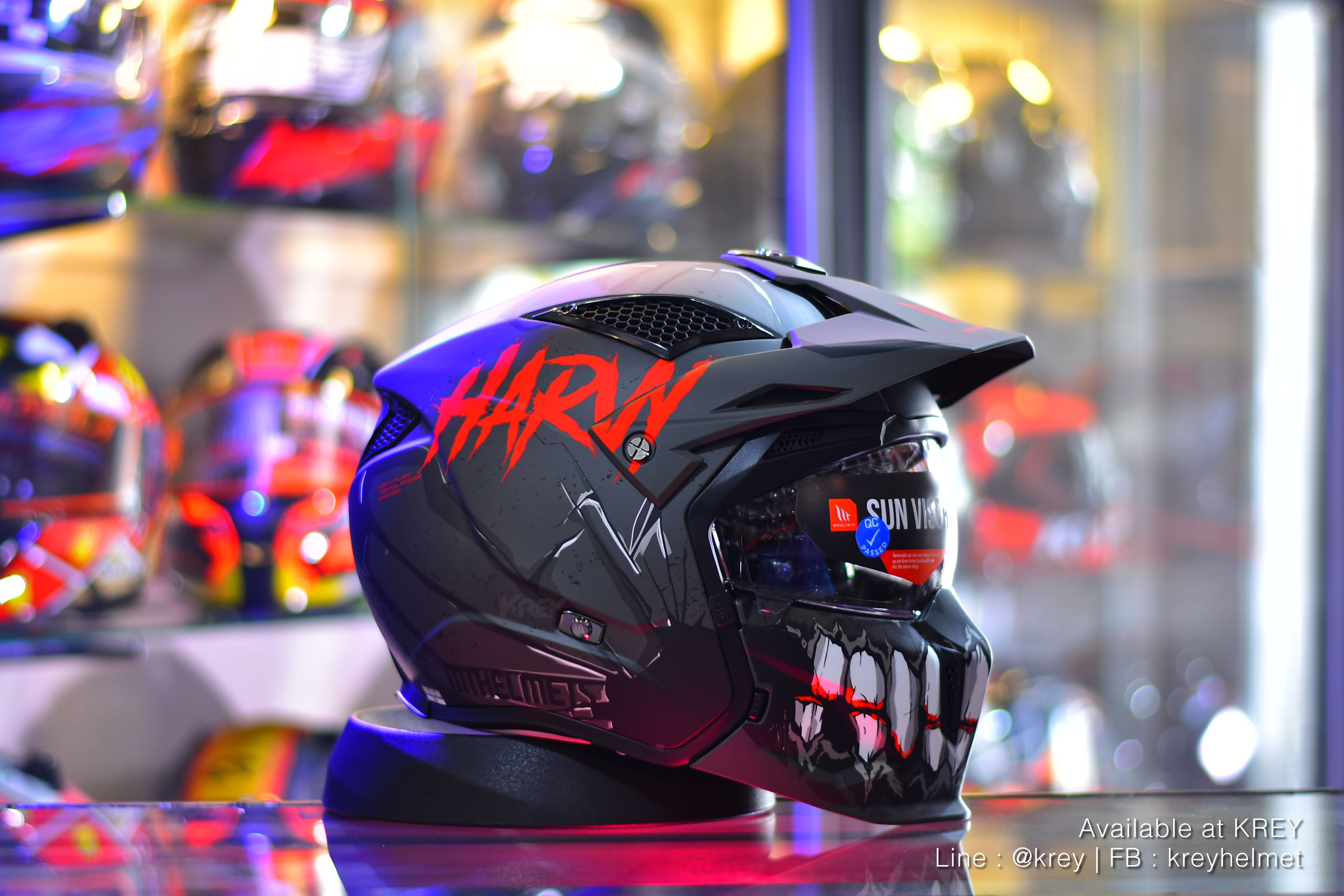 MT model STREETFIGHTER SV : HARVY MATT BLACK