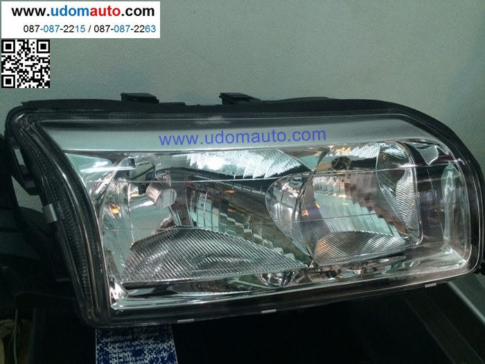 เสื้อไฟหน้า VOLVO S80 สีชุบ