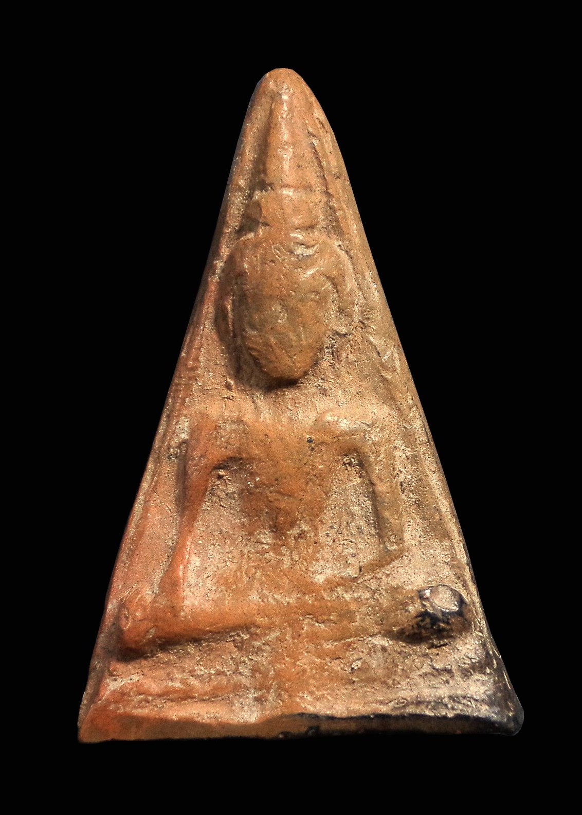 พิมพ์นางพญาสองหน้า หลวงพ่อโหน่ง วัดคลองมะดัน จ.สุพรรณบุรี