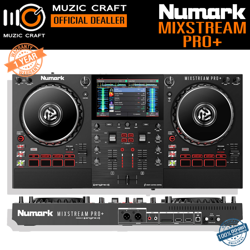 Numark Mixstream Pro+ *ของแท้รับประกัน 1ปี* DJ Controller, ดีเจ คอนโทรลเลอร์
