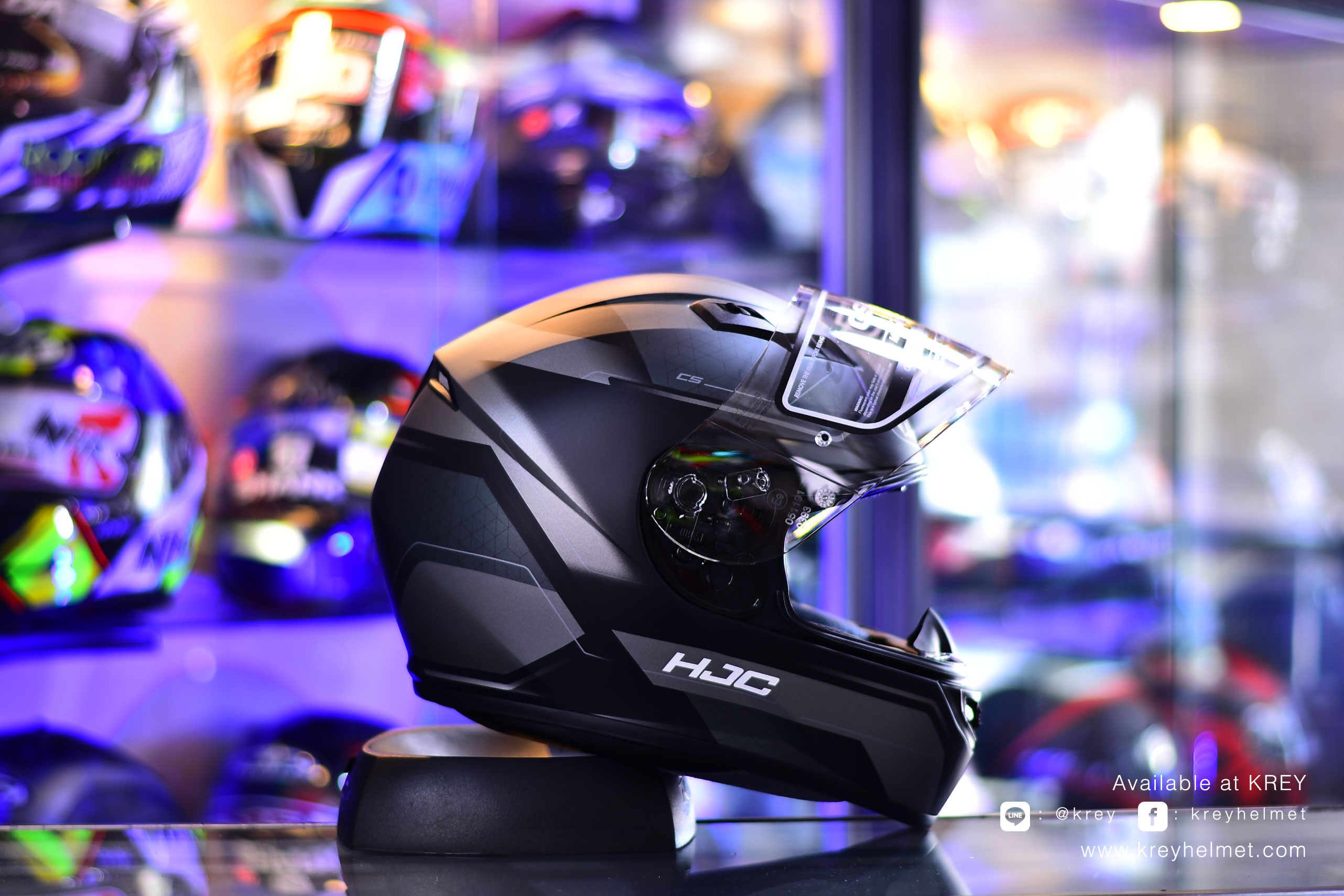 HJC model CS-15 INNO MATT GREY