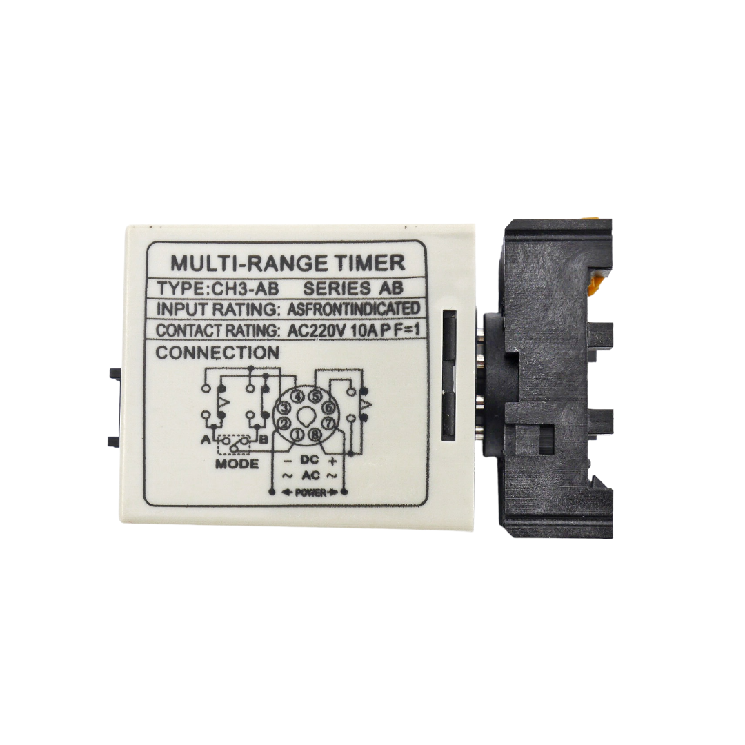 ทามเมอร์หน่วงเวลา Digital PNC CH3-AB 220V