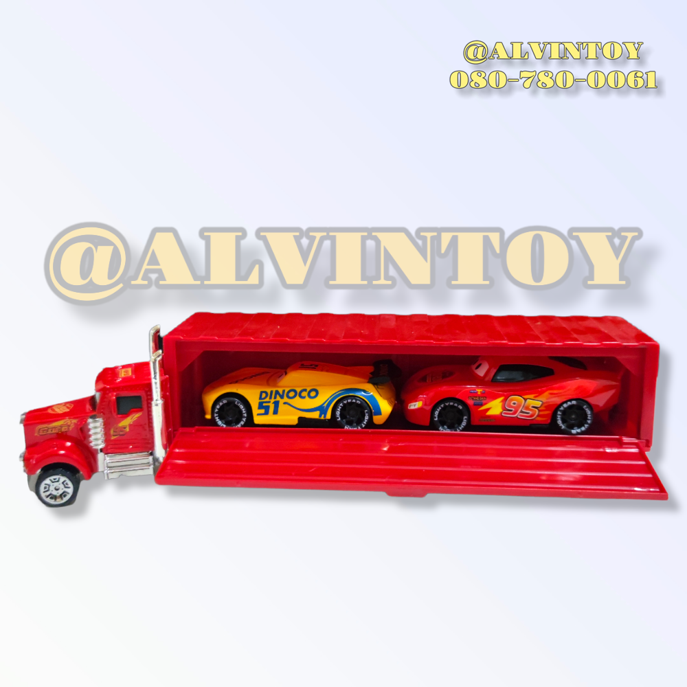 รถเหล็ก Lightning McQueen Cars 3 - รถแมคควีน รถพ่วง ชุด 5 คัน