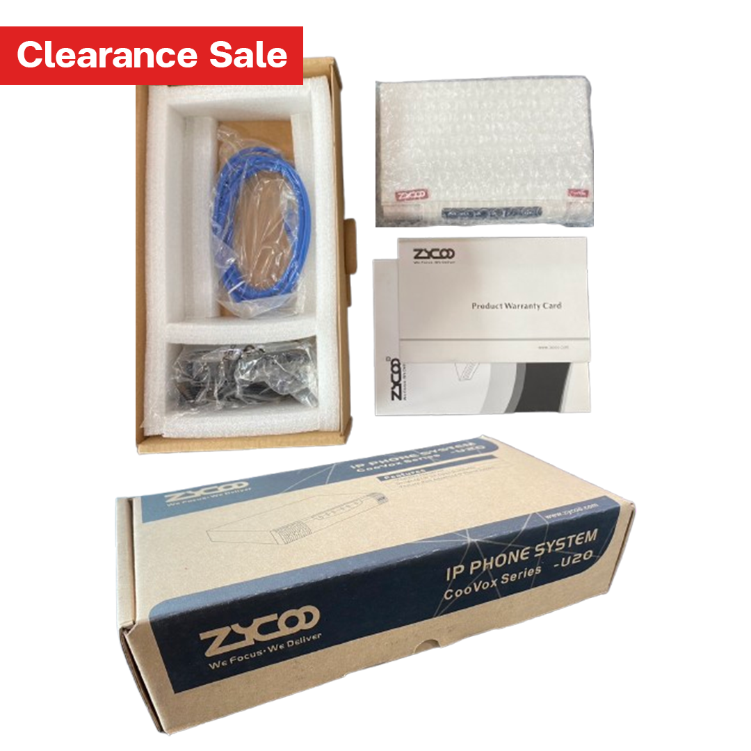 ระบบตู้สาขา ขนาดเล็ก Zycoo Coovox-U20 IP PBX