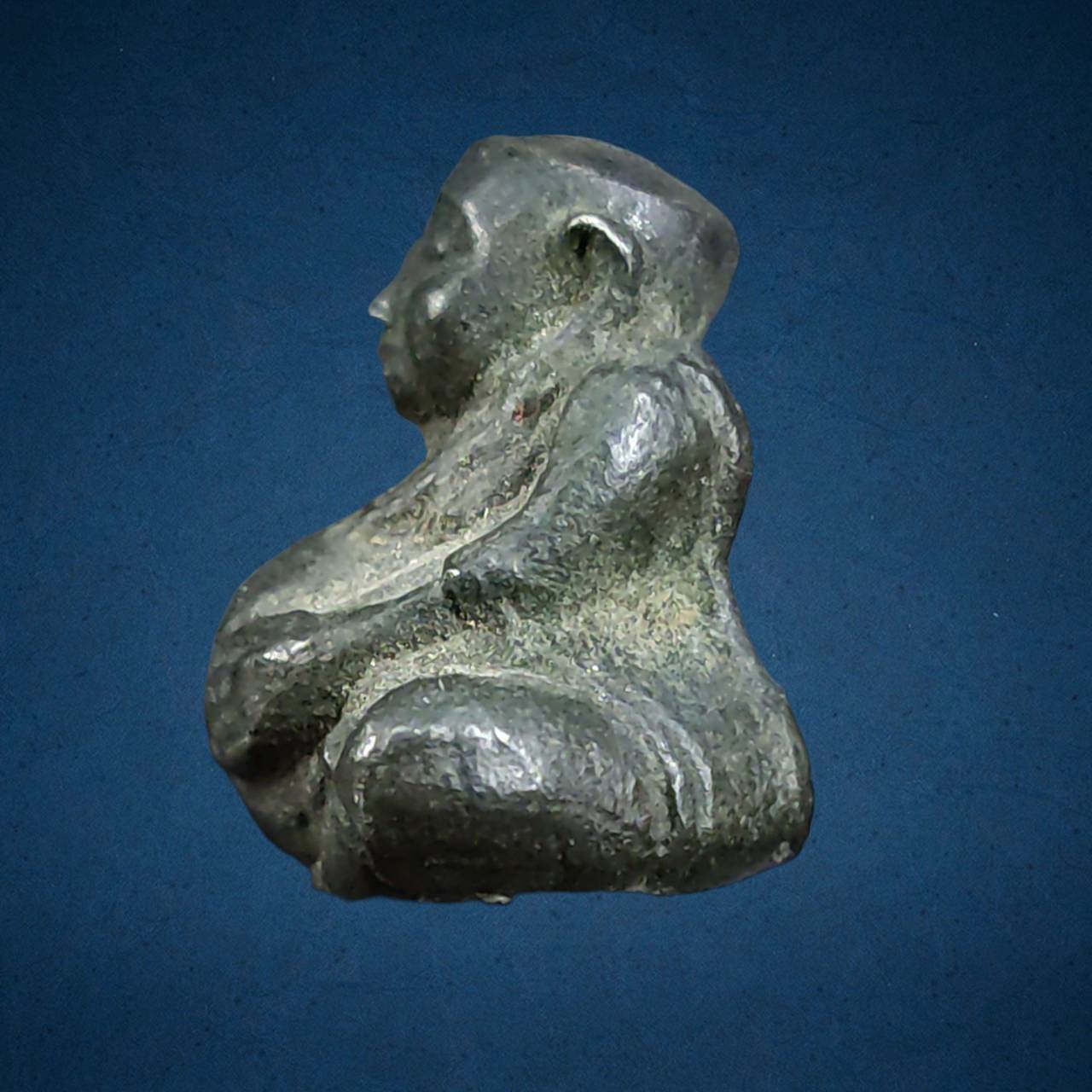 พระสังกัจจายน์ เชียงแสน เนื้อสัมฤทธิ์