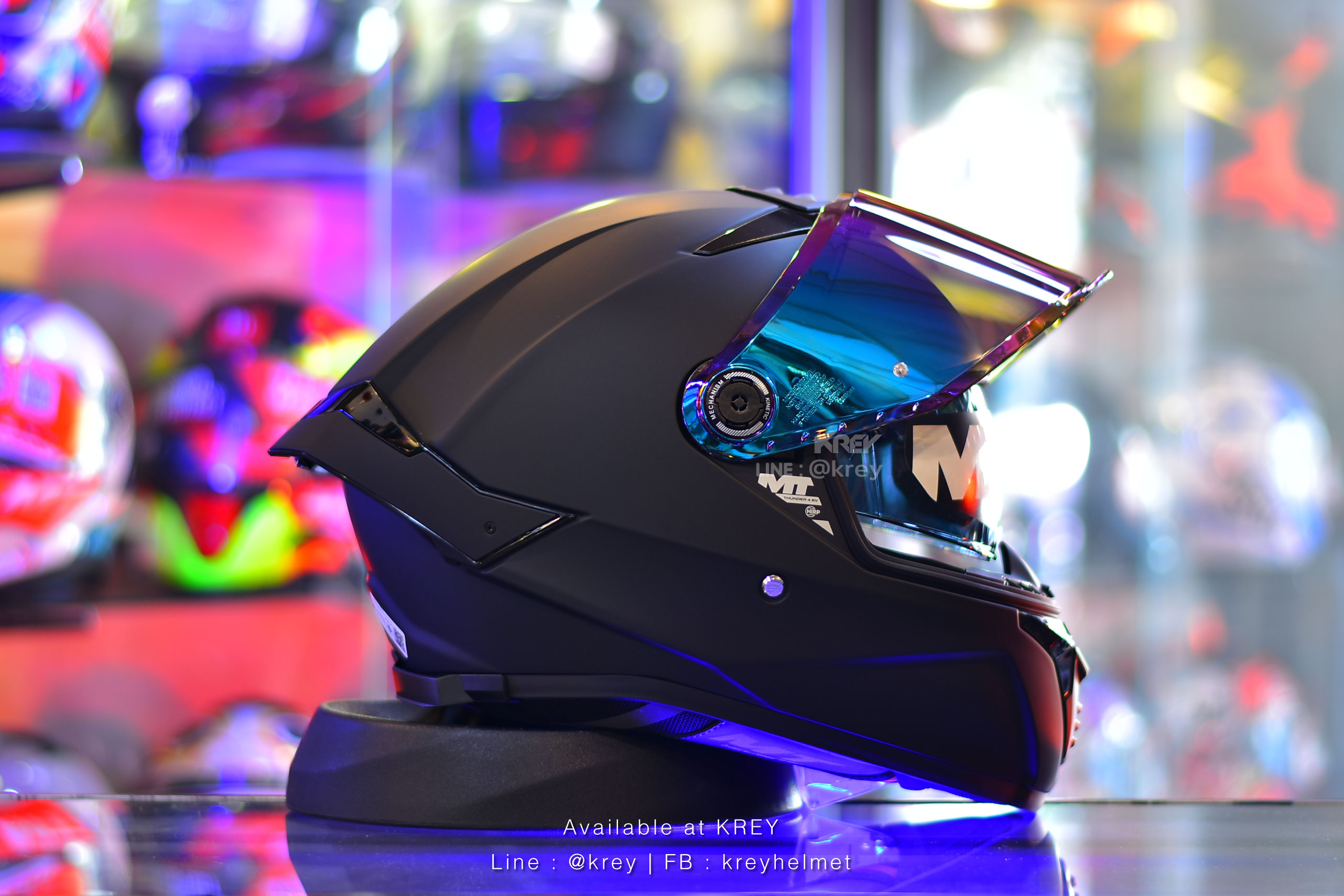 MT model THUNDER 4 SV PURE MATT BLACK