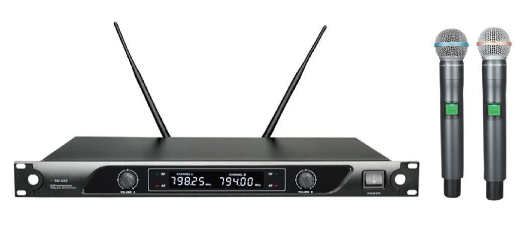 NTS SN-U62 MKII Handheld *ของแท้รับประกัน 1ปี* Wireless Microphone ไมโครโฟนไร้สายย่านความถี่ UHF แบบไมค์ถือคู่