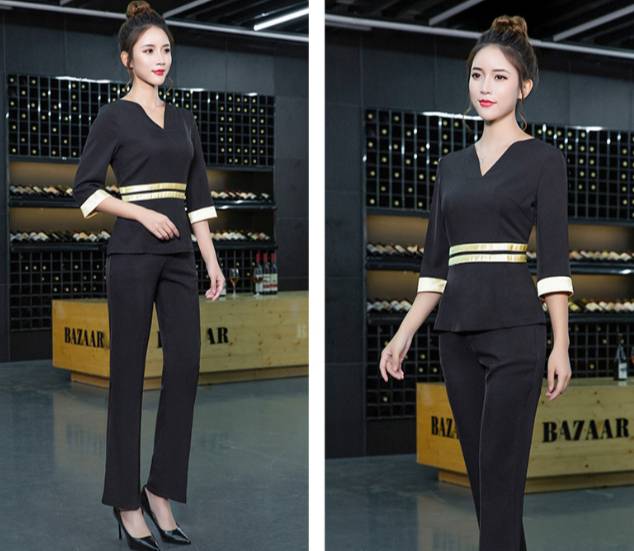 ชุดพนักงาน ชุดนวดสปา ชุดพนักงานเสริมสวย