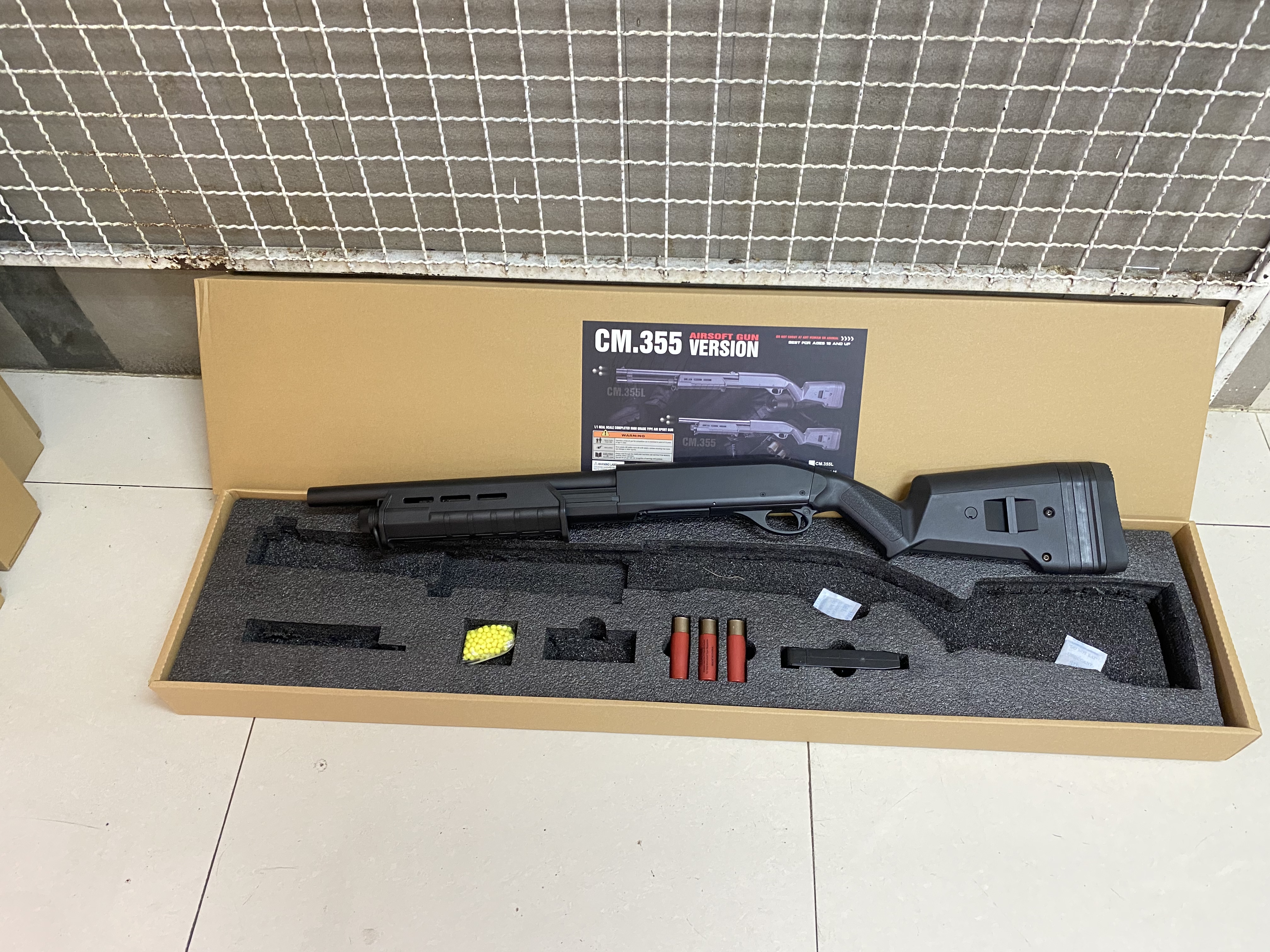 ลูกซองCM355M BK