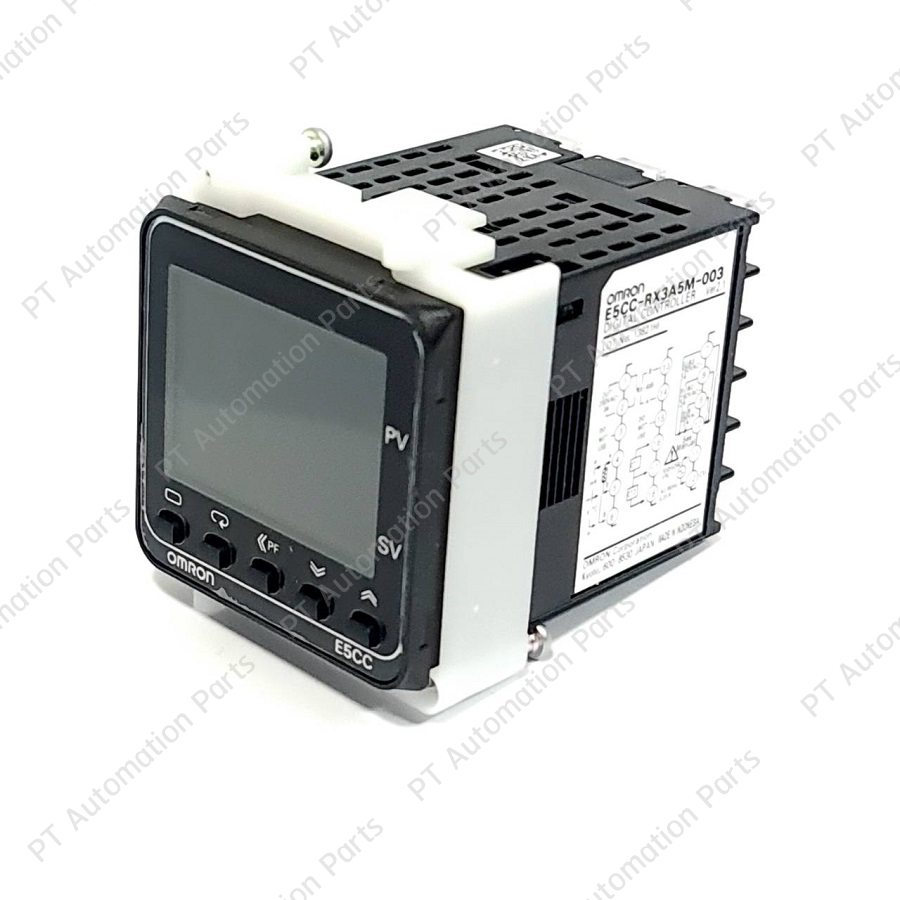 เครื่องควบคุมอุณหภูมิแบบดิจิตอล OMRON E5CC-RX3A5M-003 Digital Temperature Controller 1x Output Relay, 3x Auxiliary Output, 1x RS-485 Communication, Multi-Range, 100-240VAC, Size 48×48mm, Ver.2.1 E5CC Series