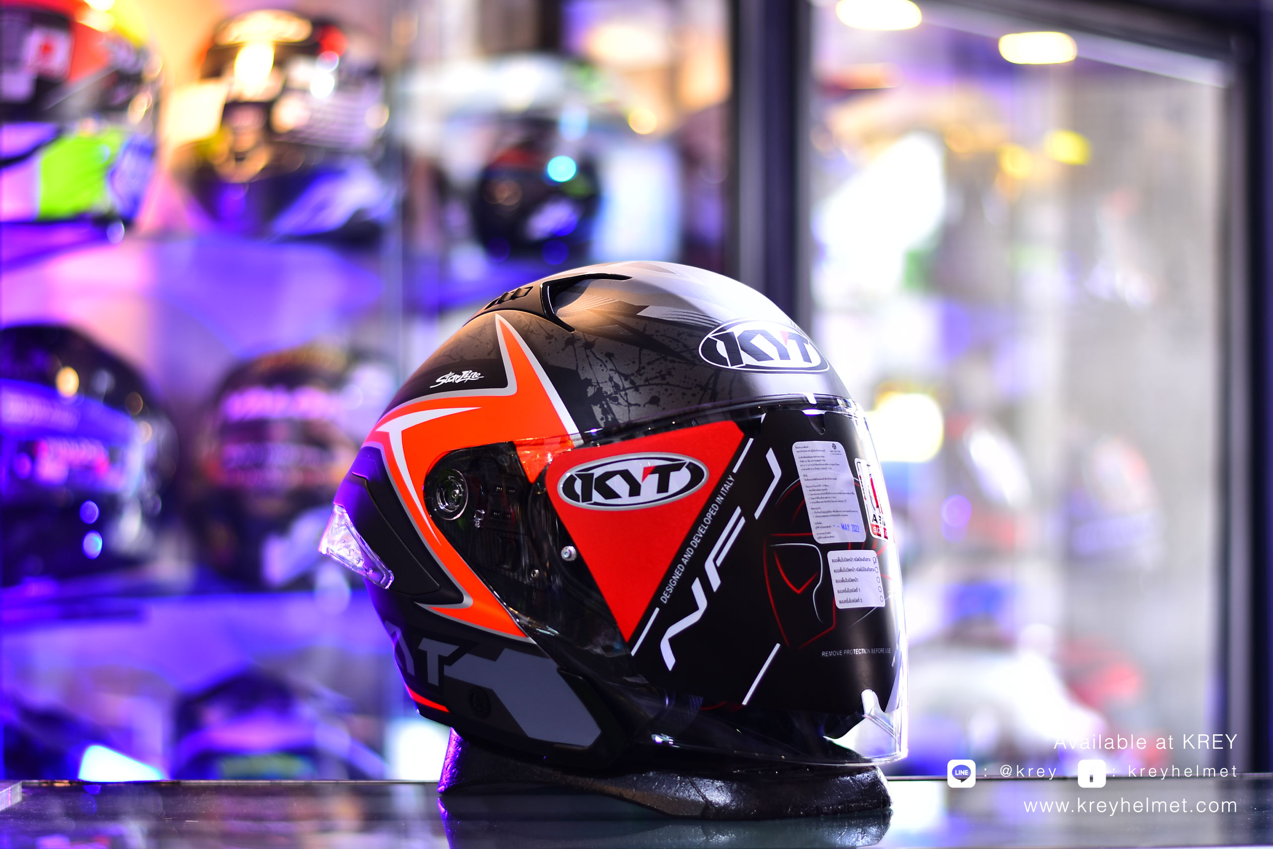 KYT model NF-J Attitude Matt Anth Red